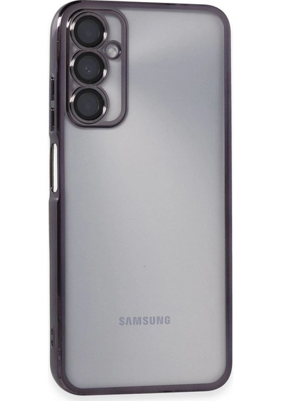 Samsung Galaxy A05s Kılıf Razer Lensli Silikon - Mor