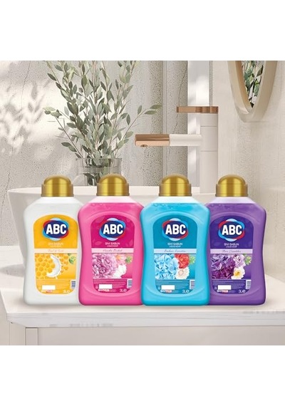 Abc Deterjan Sıvı Sabun Pembe 3 L