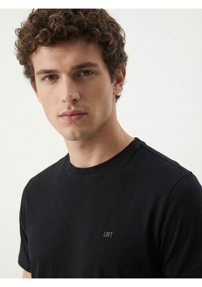 Loft Erkek T-shirt Lf2042275 Siyah