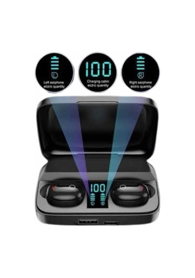 Kablosuz Dijital Göstergeli Çağrı Cevaplayabilen Tws 5.0 Bluetooth Kulaklık - Diğer