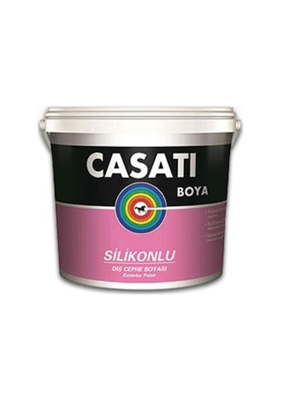 Casati Silikonlu Dış Cephe Boyası 7,5 Litre Beyaz (482022922)