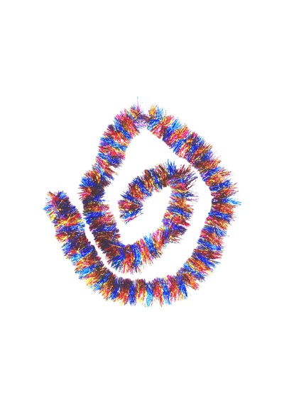 4 Paket 6,5 Cm Kalın Sim Süs Mix Renkler - Yılbaşı Süsü