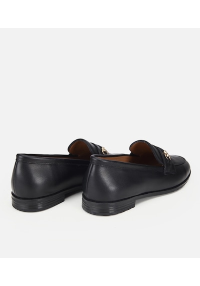 Hotiç Kadın Deri Siyah Tokalı Klasik Loafer 01ayh321320a100 01ayh321320a100
