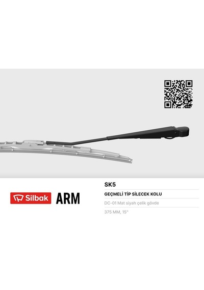 Sılbak Silecek Kolu 385mm Dogan-kartal-sahın Ym 3.90... Sk5