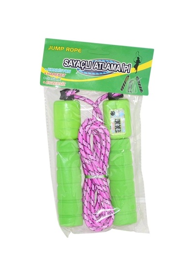 Mey İthalat Kzl-1705007 Kızılkaya, Sayaçlı Atlama İpi Çok Renkli