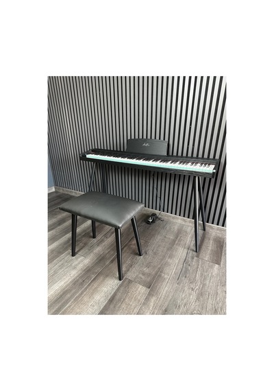 Digital Piyano Fit İnce Ayak Hassasiyetli 88 Dolgu Tuş Tabure Kulaklık Dahil