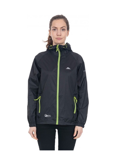 Trespass Trespass Qikpac Jacket - Unisex Packaway Unisex Siyah Yağmurluk Blk Siyah