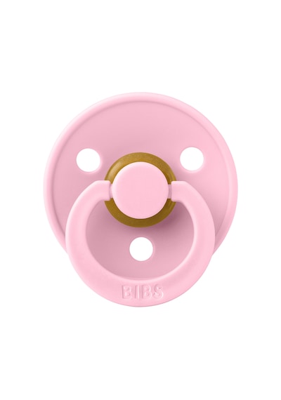 Bibs Colour Kauçuk Emzik - Baby Pink