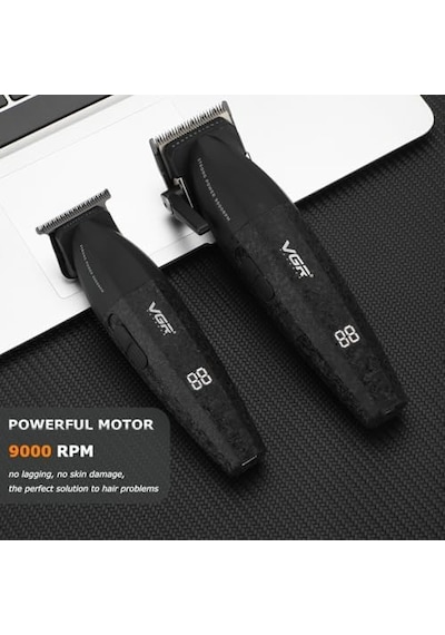 Vgr V-640 Profesyonel Saç Kesme Makinesi 9000 Rpm, Paslanmaz Çelik, Usb Şarj
