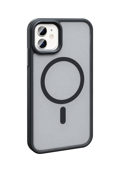 Apple Uyumlu iPhone   12 Pro Kılıf Magsafe Şarj Özellikli Mat Arka Yüzey Sio Kapak