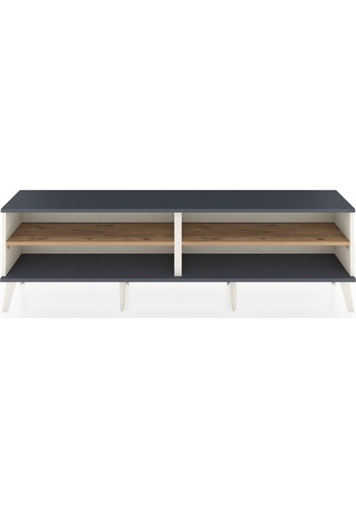 Arges Tv Ünitesi 2 Raflı 176x30x51 Aytaşı-antrasit/çam Antrasıt/atlas Çam Arges Tv Ünitesi 2 Raflı 176x30x51 Aytaşı-antrasit/çam Antrasıt/atlas Çam