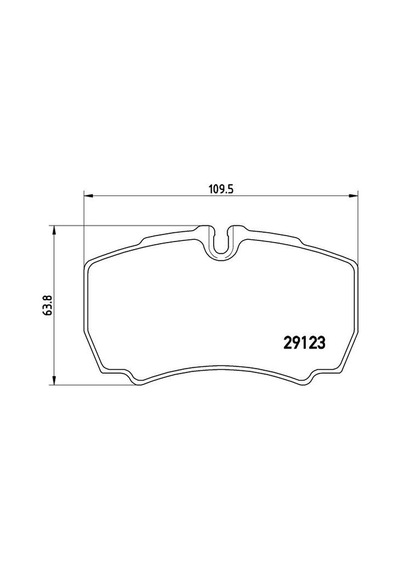 Brembo P24084 Arka Balata Daıly 02-11 Transit 3.2 Tdcı 11-14 2.4tdcı 06-14 Daıly 02-11 1718023-8c1v2m008aa-42470841 1 Takım -ıdır