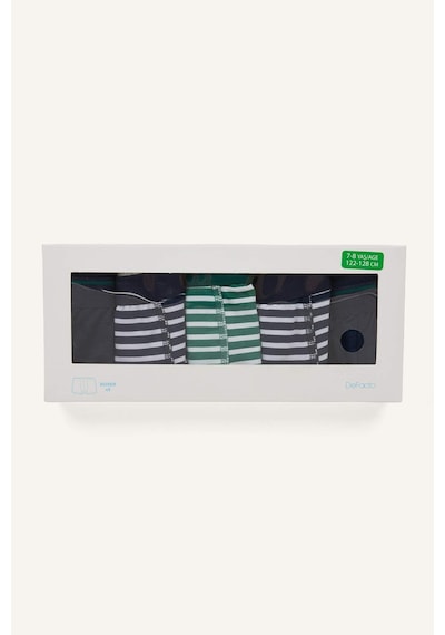 Defacto 5li Boxer Elastik Bel Erkek Çocuk G7288a826smnv135 Lacivert-nv135