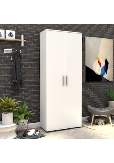 Porto 10 Raflı Kapaklı Geniş Ayakkabılık Mat Beyaz 76x187x36 Cm Gxyxd Porto 10 Raflı Kapaklı Geniş Ayakkabılık Mat Beyaz 76x187x36 Cm Gxyxd