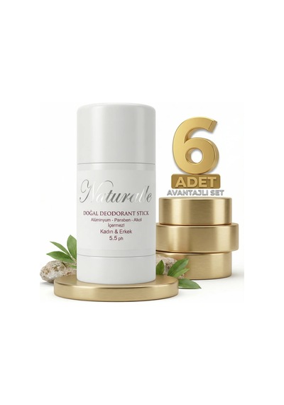 Naturalive Kokulu Doğal Deodorant Stick 6x50 Gr