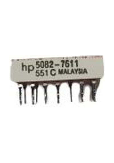 Display 7-Seg Uyumlu 0.3" Sgl Kırmızı 14dıp 5082-7611