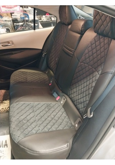 Toyota Corolla Uyumlu 2021 Araca Özel Oto Koltuk Kılıfı (158029)