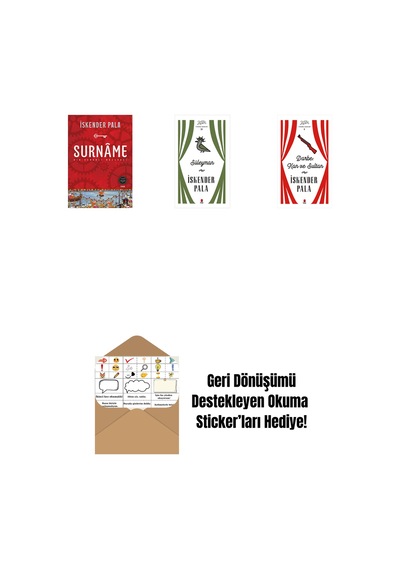 Surnâme - Bir Osmanlı Mâcerası + Süleyman Ciltli + Darbe: Kan Ve Sultan Ciltli + Okuma Sticker'ları
