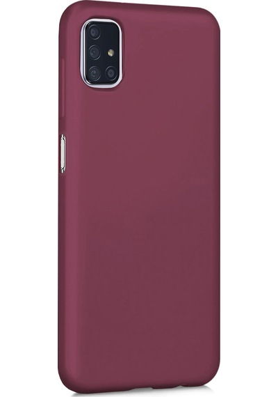 Microsonic Matte Silicone Samsung Galaxy Uyumlu M51 Kılıf