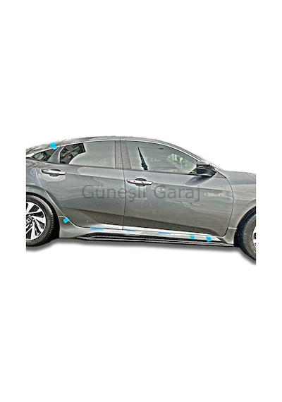 Honda Civic Fc5 2019-2021 Makyajlı Kasa Uyumlu Mugen Body Kit Seti Boyasız Plastik