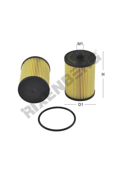 Vw Volt Lt 46 02-06 Yakıt Filtre Rxf2692-2d0127177-pu820x-kx217d