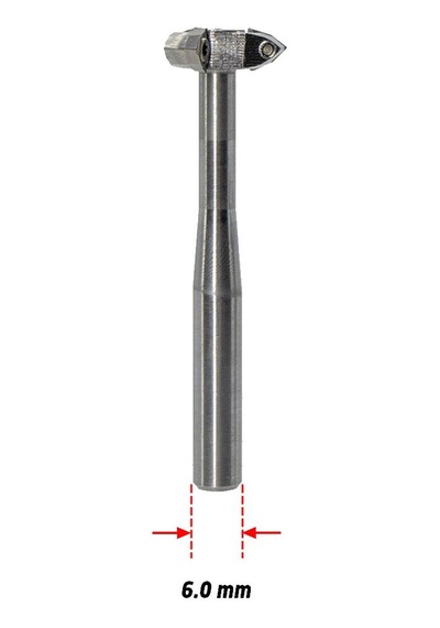 Manpa Sct Mini Ahşap Oyma Aparatı Üçgen Elmas - 6.0 Mm Sap