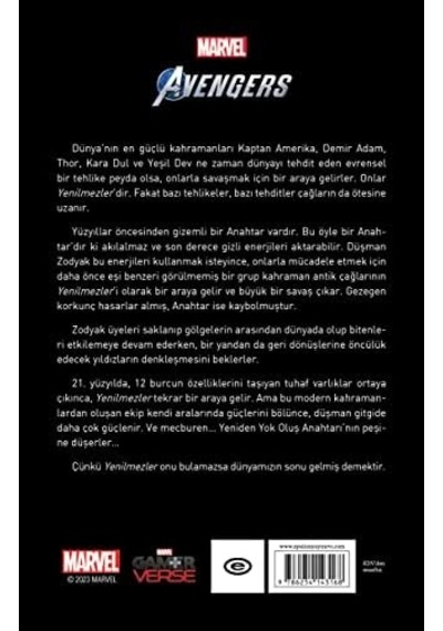 Avengers - Yok Oluş Anahtarı
