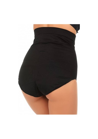 Form Time Yüksek Bel Slip Korse 1008 - Siyah