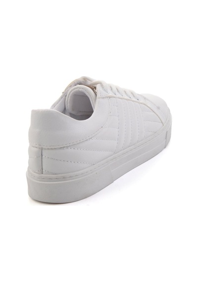 Bambi Beyaz Kadın Sneaker K01729020109 Beyaz
