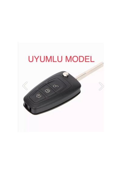 Ford Uyumlu Fiesta Uyumlu Kuga Focus C-Max Silikon Anahtar Koruma Kılıfı