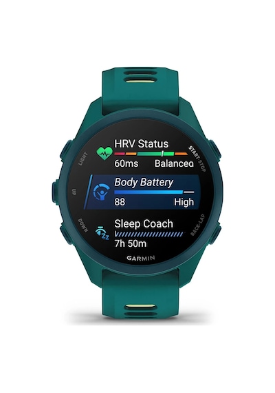 Garmin Forerunner 170 Music Turkuaz Yeşili/limon Sarısı Kayışlı Akıllı Saat (Distribütör Garantili)