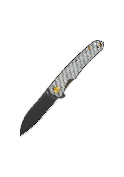 Qsp Otter Kot Kumaş Mikarta Sap Liner Lock 14c28n Çelik Kamp Çakı Qs140-f2 Kum