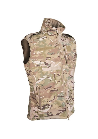 Sturm Softshell Multi-kamo Yelek Kahverengi