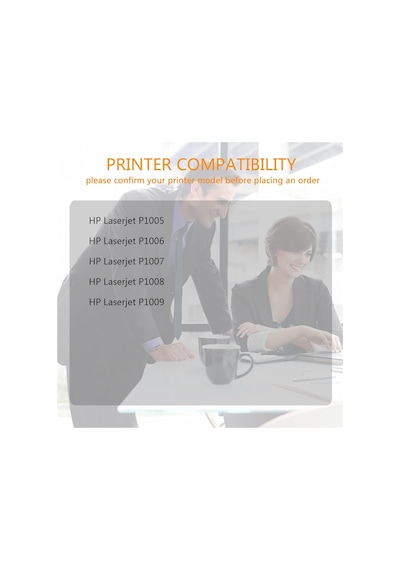 Hp Cb435a 35a İçin Yedek Hp Laserjet P1005 P1006 P1007 P1008 P1009 İçin Toner Kartuşları 1 X Siyah