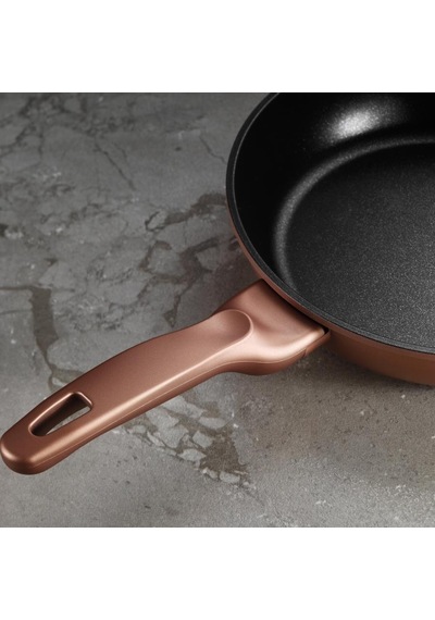 Kütahya Porselen 7 Parça Lidya Döküm Granit Tencere Seti-Rosegold