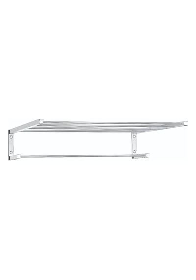 A3 Square Raflı Havluluk Krom