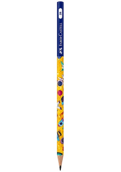 Faber Castell Uzay Macerası Kurşun Kalem 2b Çok Renkli