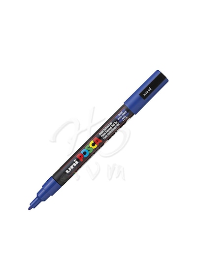 Uni Posca Marker Pc-3M 0.9-1.3 Mm Blue