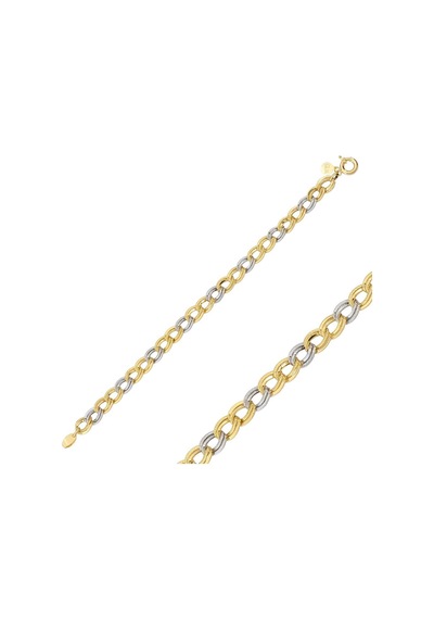 Çgk Çiğdem Gürel Kuyumculuk Samanyolu Hallow Altın Bileklik Gold Beyaz