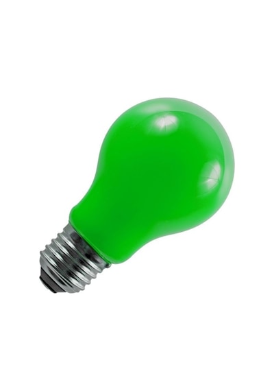 1 Adet 10 Watt Yeşil Işık E27 Duy Led Ampul, Sarı Işık 10 Watt Tasarruflu Led Ampul, 10 Watt