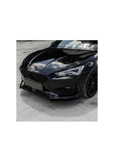 Cupra Leon 2020-2024 Ön Lip Parlak Siyah Abs Ön Tampon Alt Eki