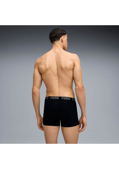 Puma Kısa Kesim Erkek Boxer 2li Paket 938320 03 Gri