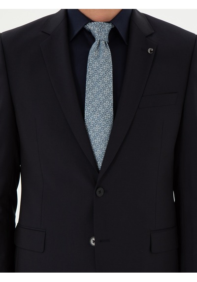 Cacharel Lacivert Slim Fit Takım Elbise