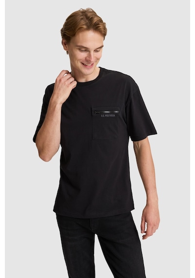 U.s. Polo Assn. Erkek Siyah Tişört 50326949-vr046