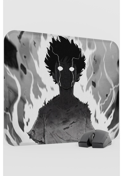 Mob Psycho 100 Anime V1 - 48x40 Xl Gaming Kauçuk Kaymaz Taban Mouse Pad Fare Altlığı