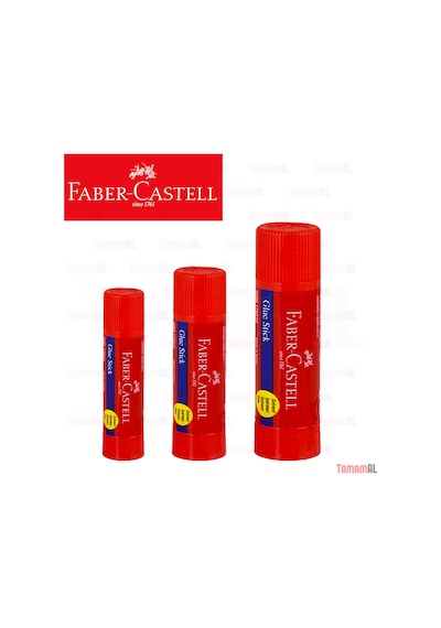 Faber Castell Stick Çevirmleli Yapıştırıcı 3 Farklı Boy 6 Lı Set