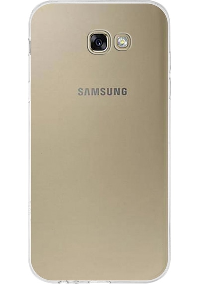 Samsung Galaxy Uyumlu A7 (2017) Kapak 1mm Şeffaf Silikon Kılıf