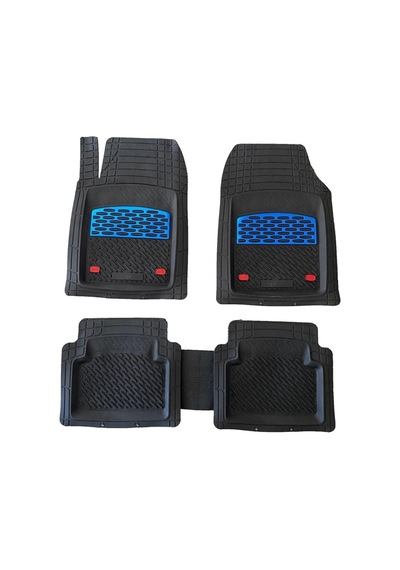 Hyundai İle Uyumlu Getz İle Uyumlu Universal Derin Havuzlu Paspas Krom Mavi