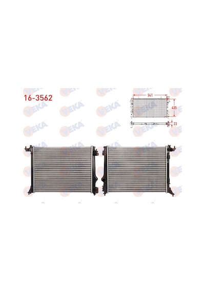 Renault Megane Iv B9a / M 1.5 Dcı M-t Ac+ Su Radyatoru Mekanik