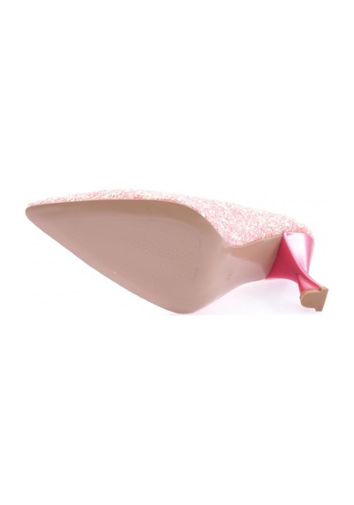 Dgn 555-2175 Kadin Alçak Topuk Stiletto 555-2175-R2274 Fuşya